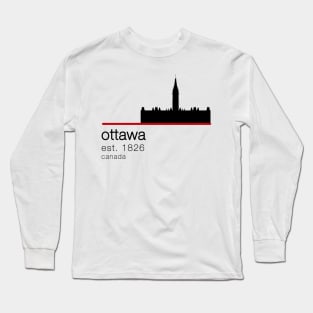 Ottawa Parliament Long Sleeve T-Shirt